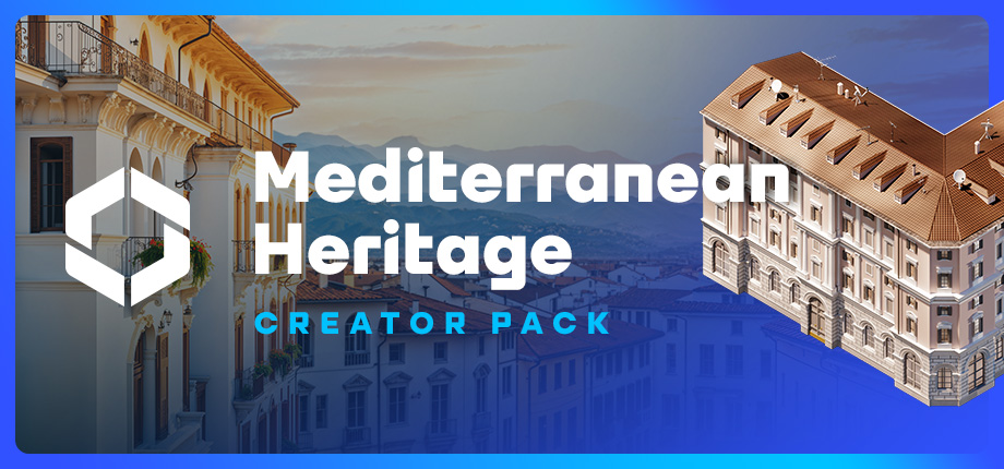 Cities: Skylines II - Creator Pack: Mediterranean Heritage - Background 2