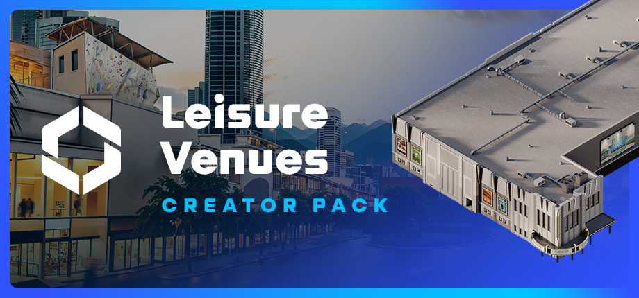 Cities: Skylines II - Creator Pack: Leisure Venues - Background 2