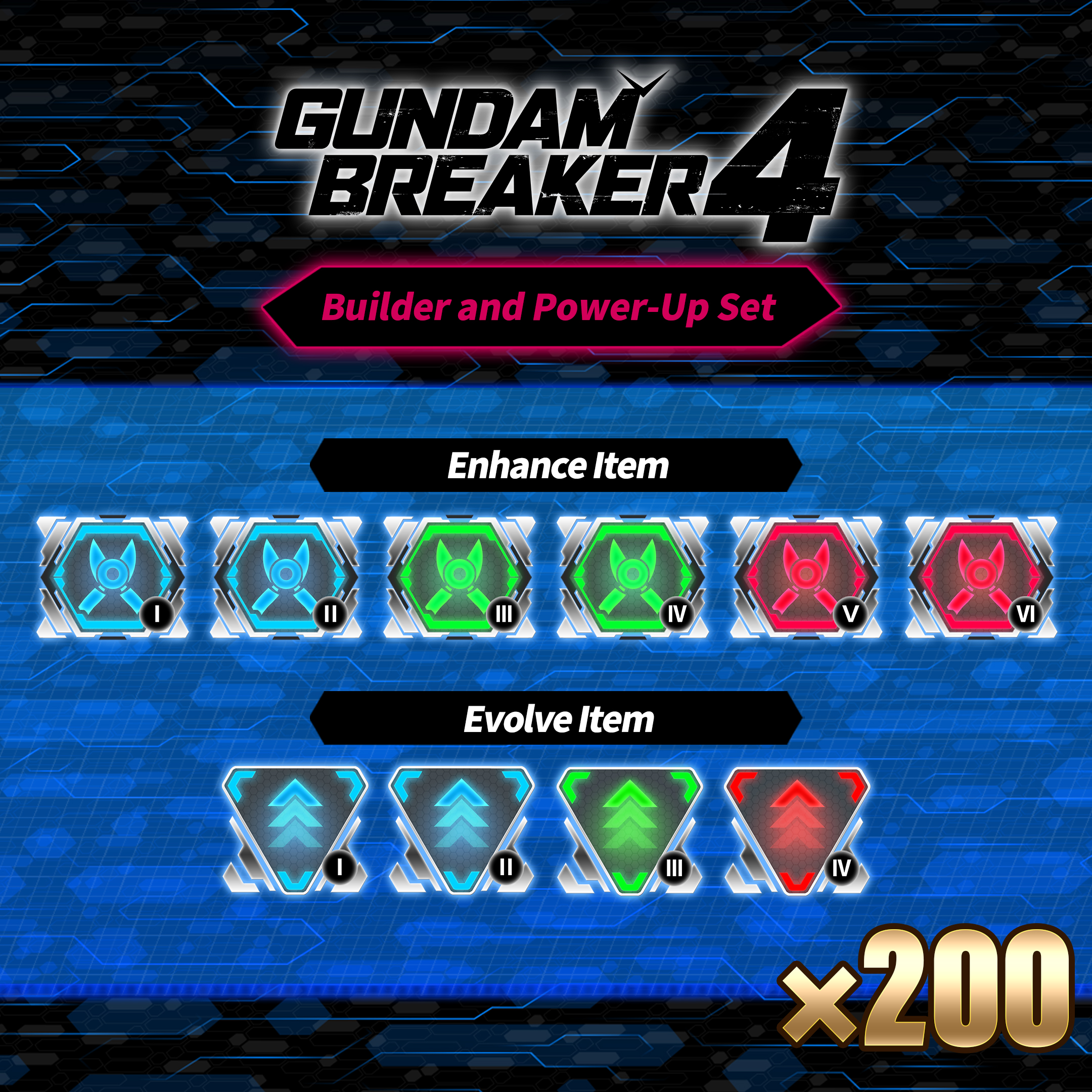 GUNDAM BREAKER 4 - Builder and Power-Up Set - Background 1