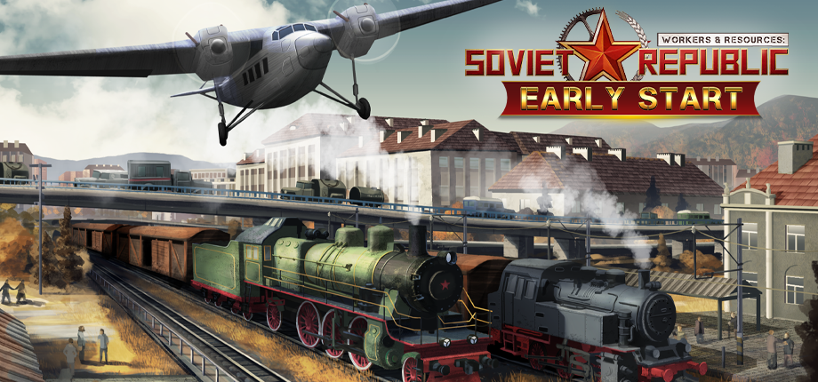 Workers & Resources: Soviet Republic - Early Start - Background 2