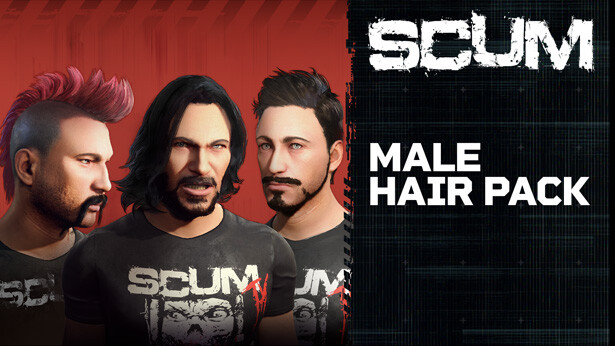 SCUM Male Hair Pack