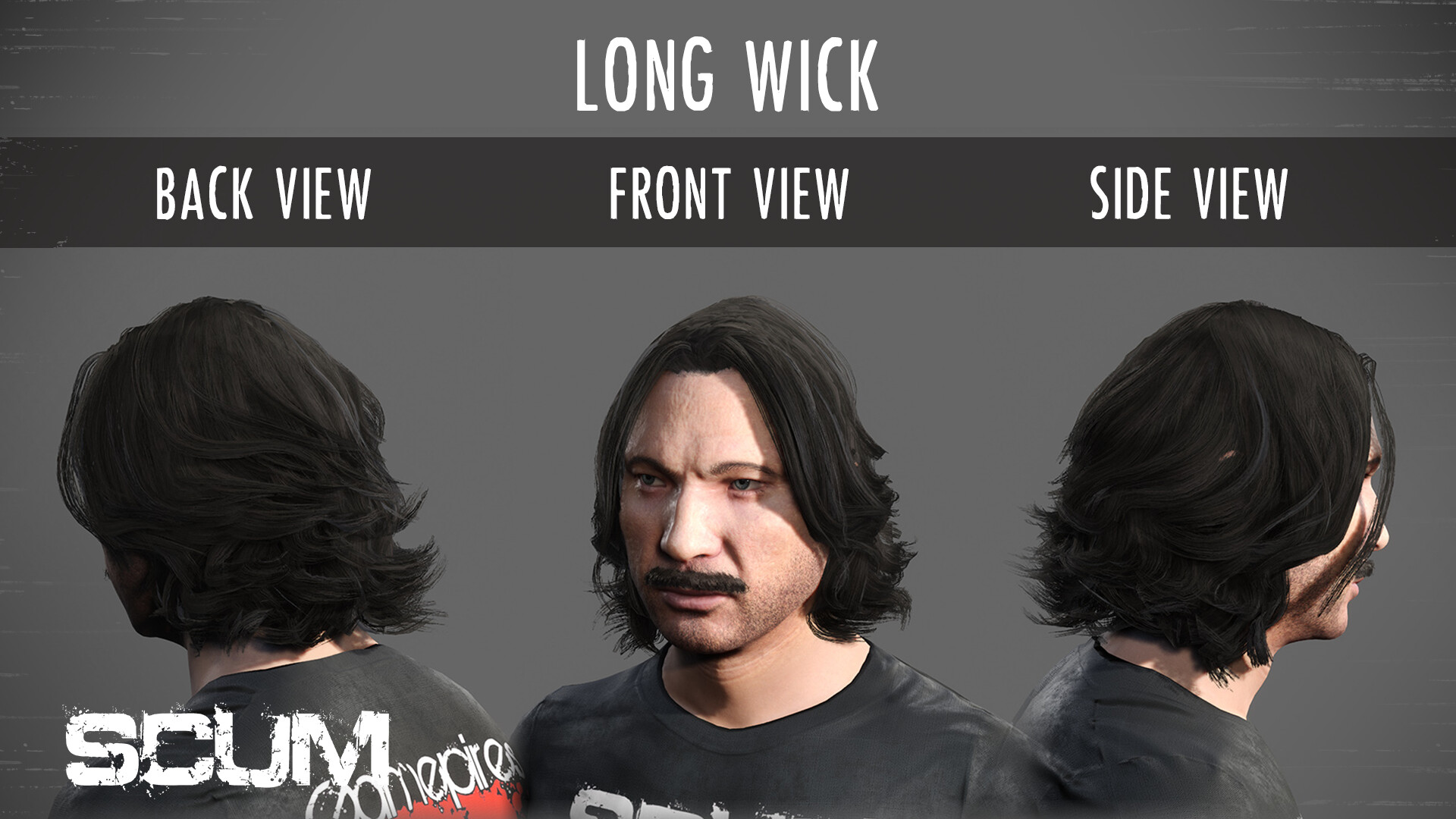 SCUM Male Hair Pack
