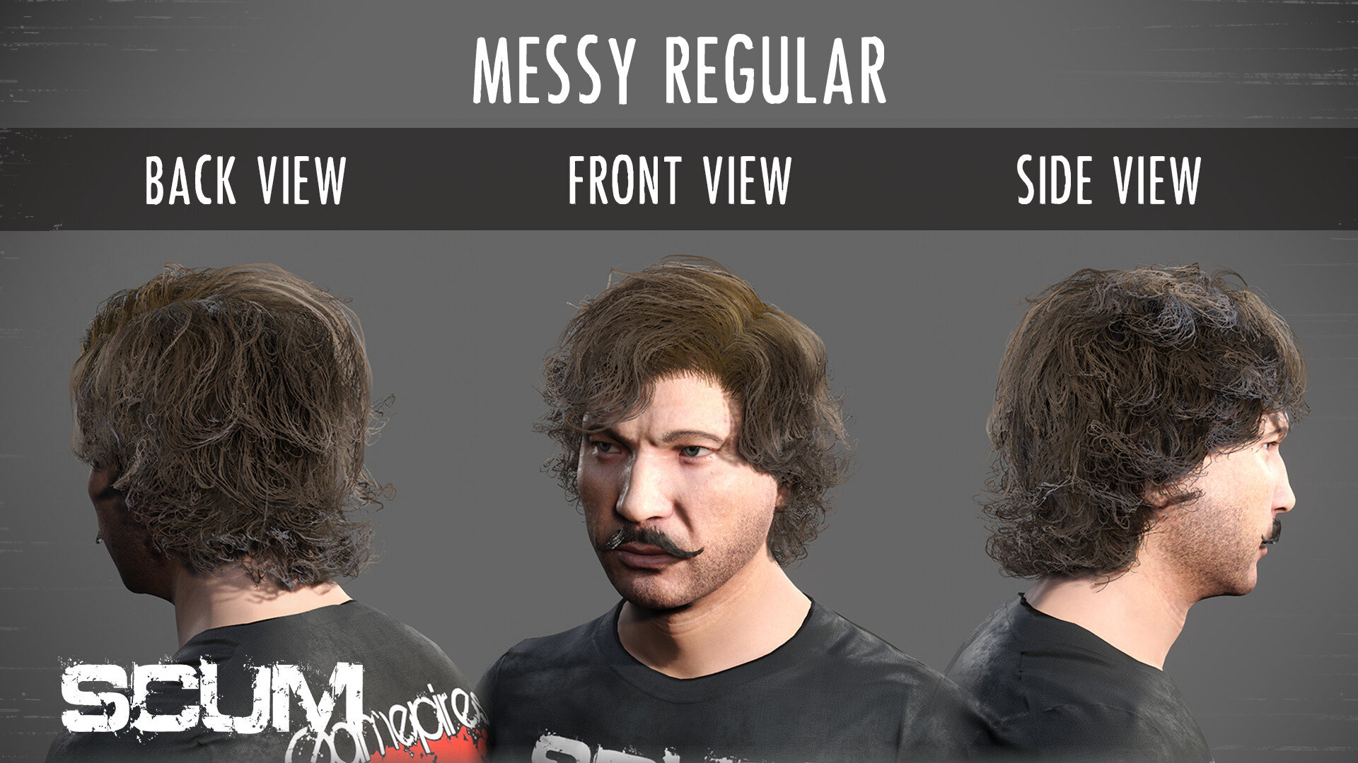 SCUM Male Hair Pack