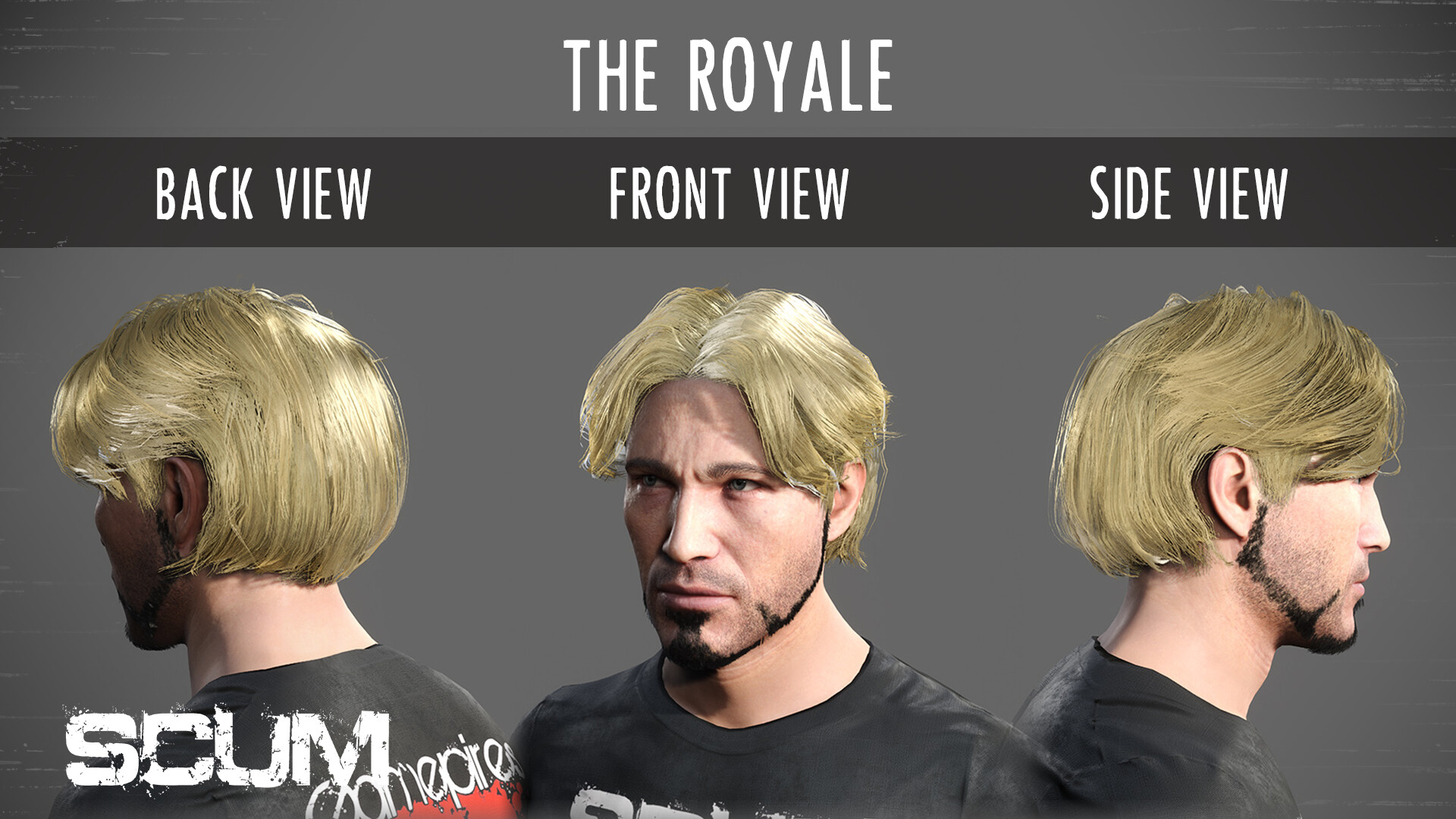 SCUM Male Hair Pack