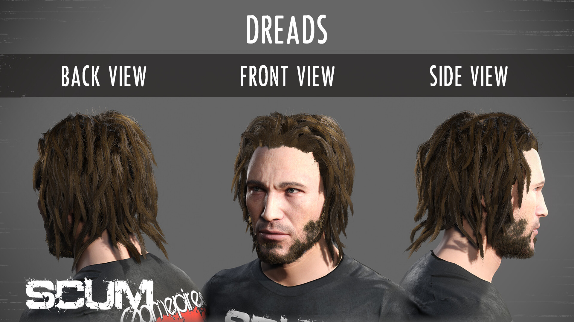 SCUM Male Hair Pack
