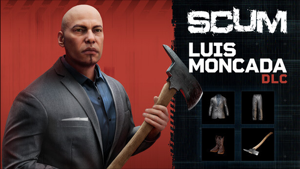 SCUM Luis Moncada Character Pack