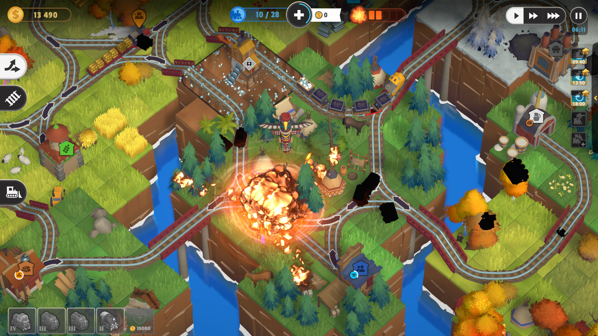 Train Valley Origins