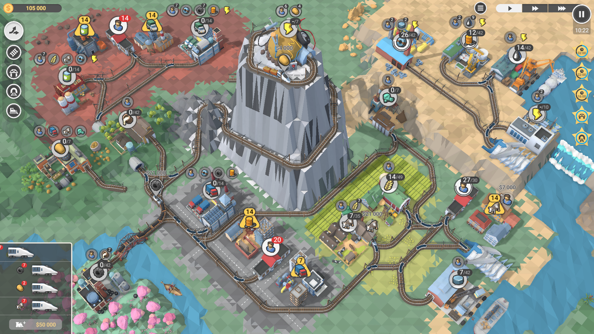 Train Valley 2: Workshop Gems - Amethyst