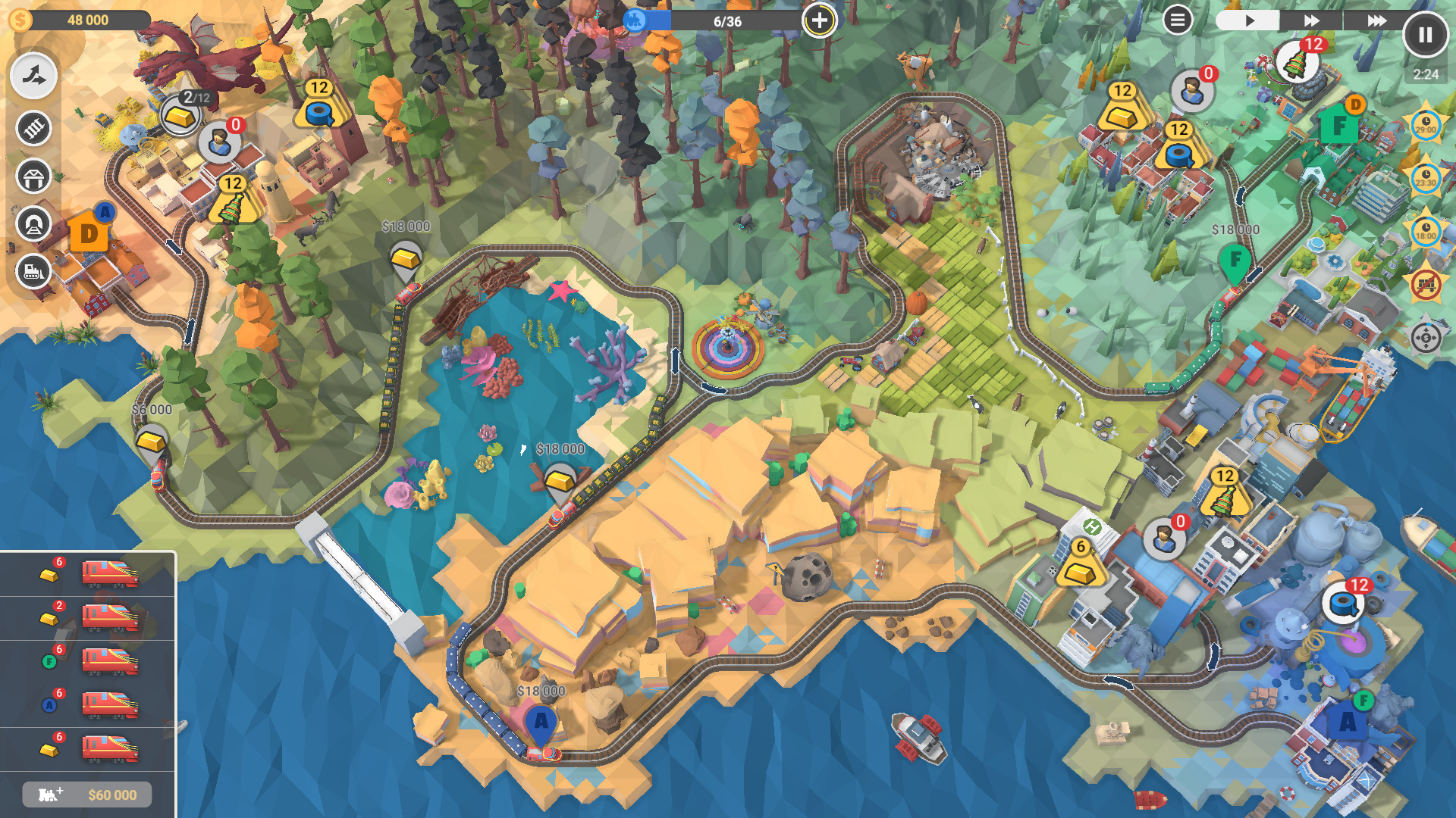 Train Valley 2: Workshop Gems - Amethyst