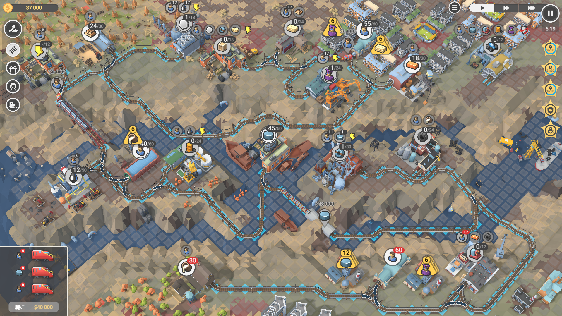 Train Valley 2: Workshop Gems - Amethyst