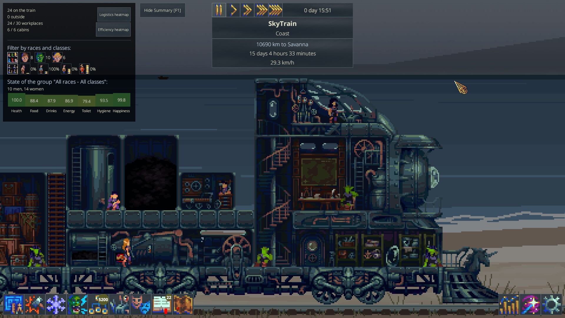 Steel Artery: Train City Builder