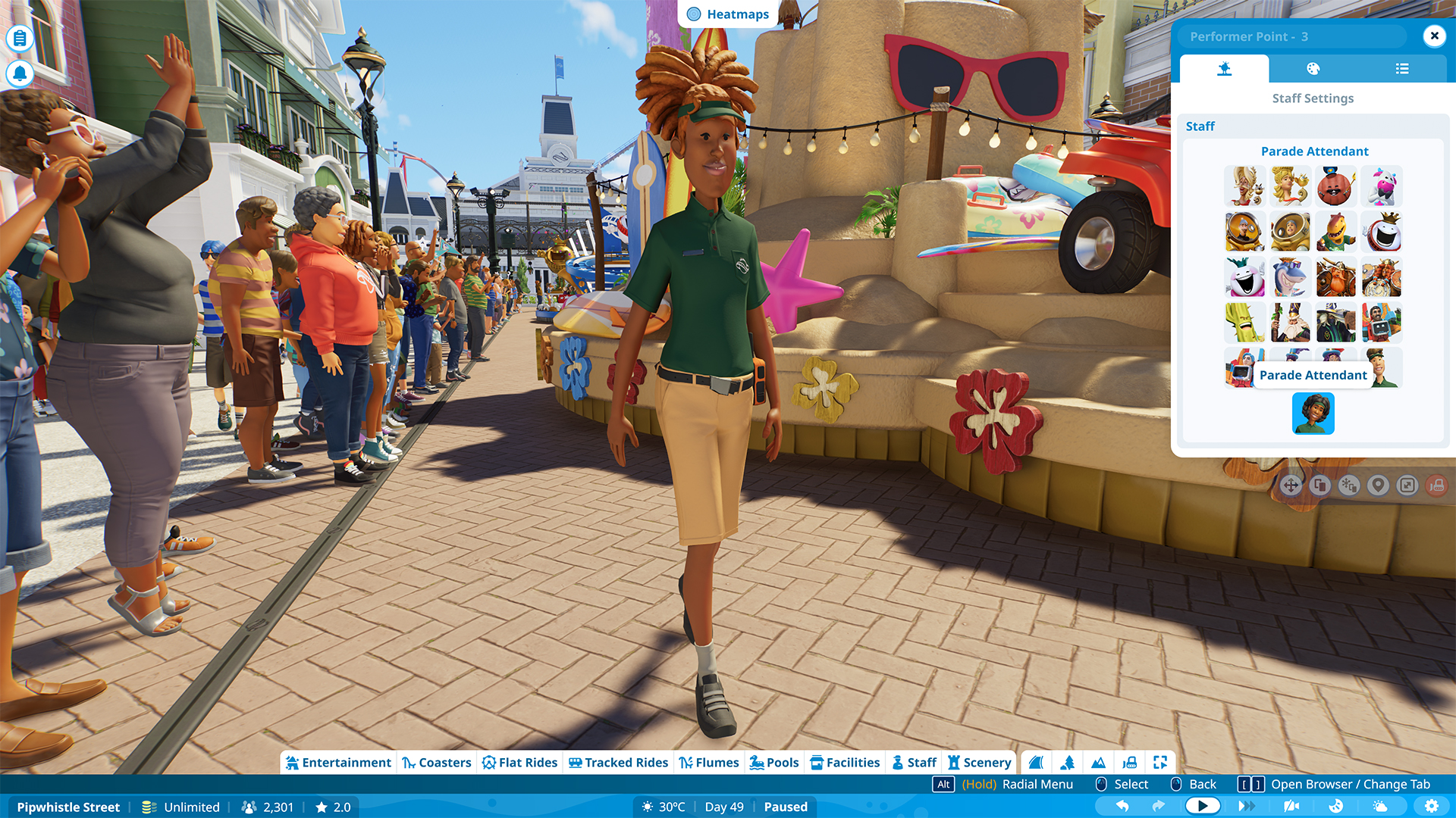 Planet Coaster 2: Parades Pack