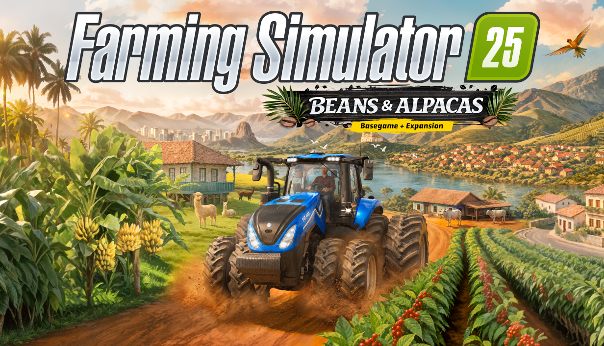 Farming Simulator 25: Beans & Alpacas Edition