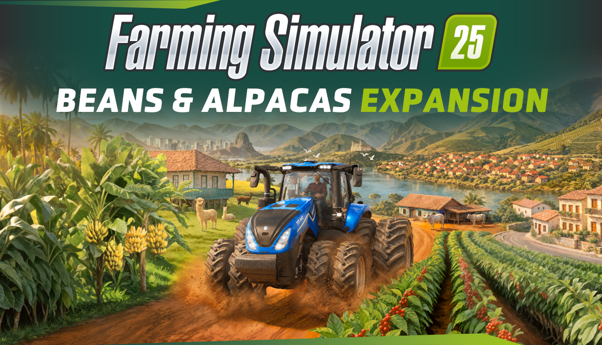 Farming Simulator 25: Beans & Alpacas Expansion