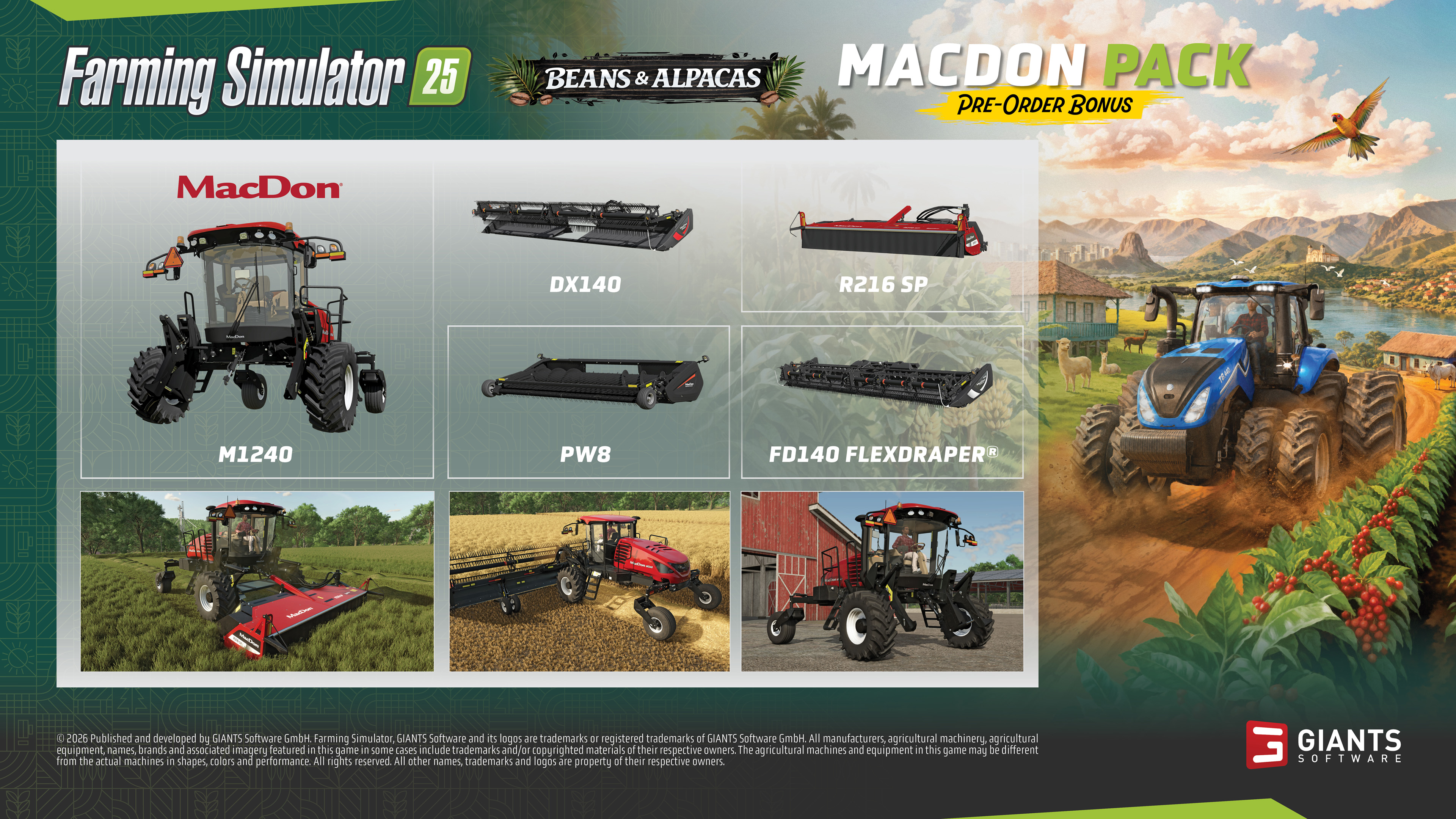 Farming Simulator 25: Beans & Alpacas Edition