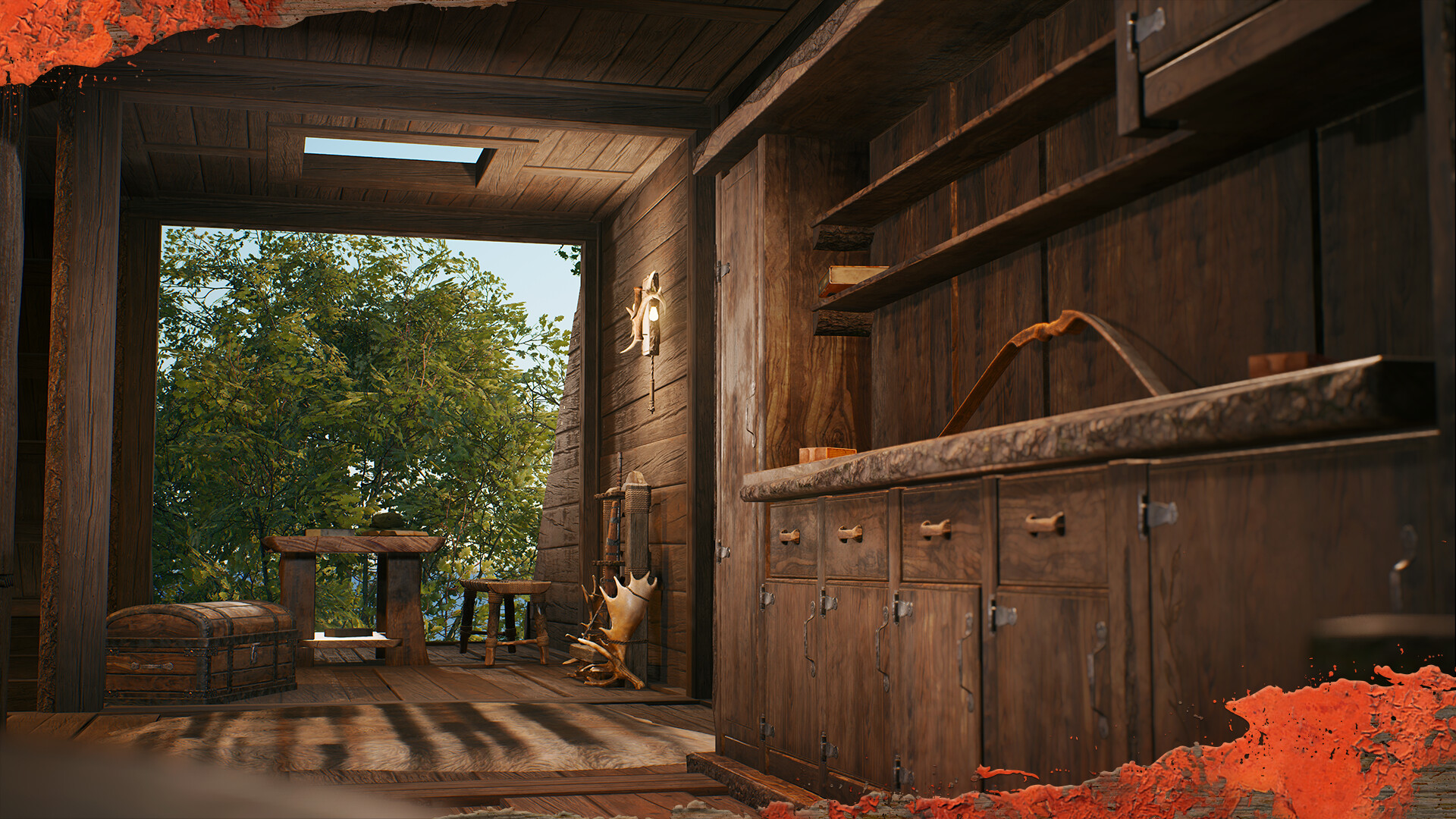 SCUM Woodland Furniture Pack