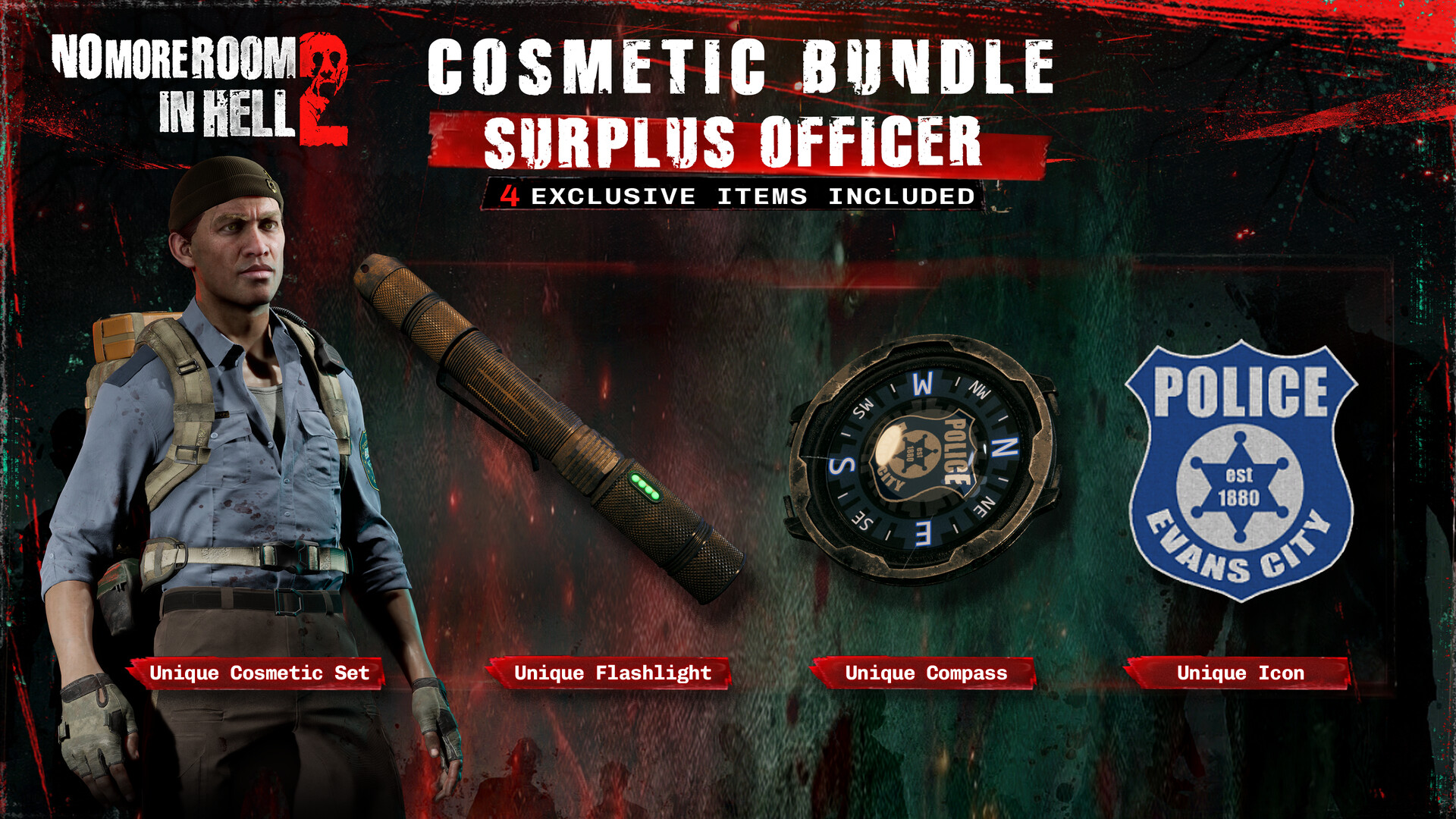 No More Room in Hell 2 - Surplus Officer Pack - Background 2