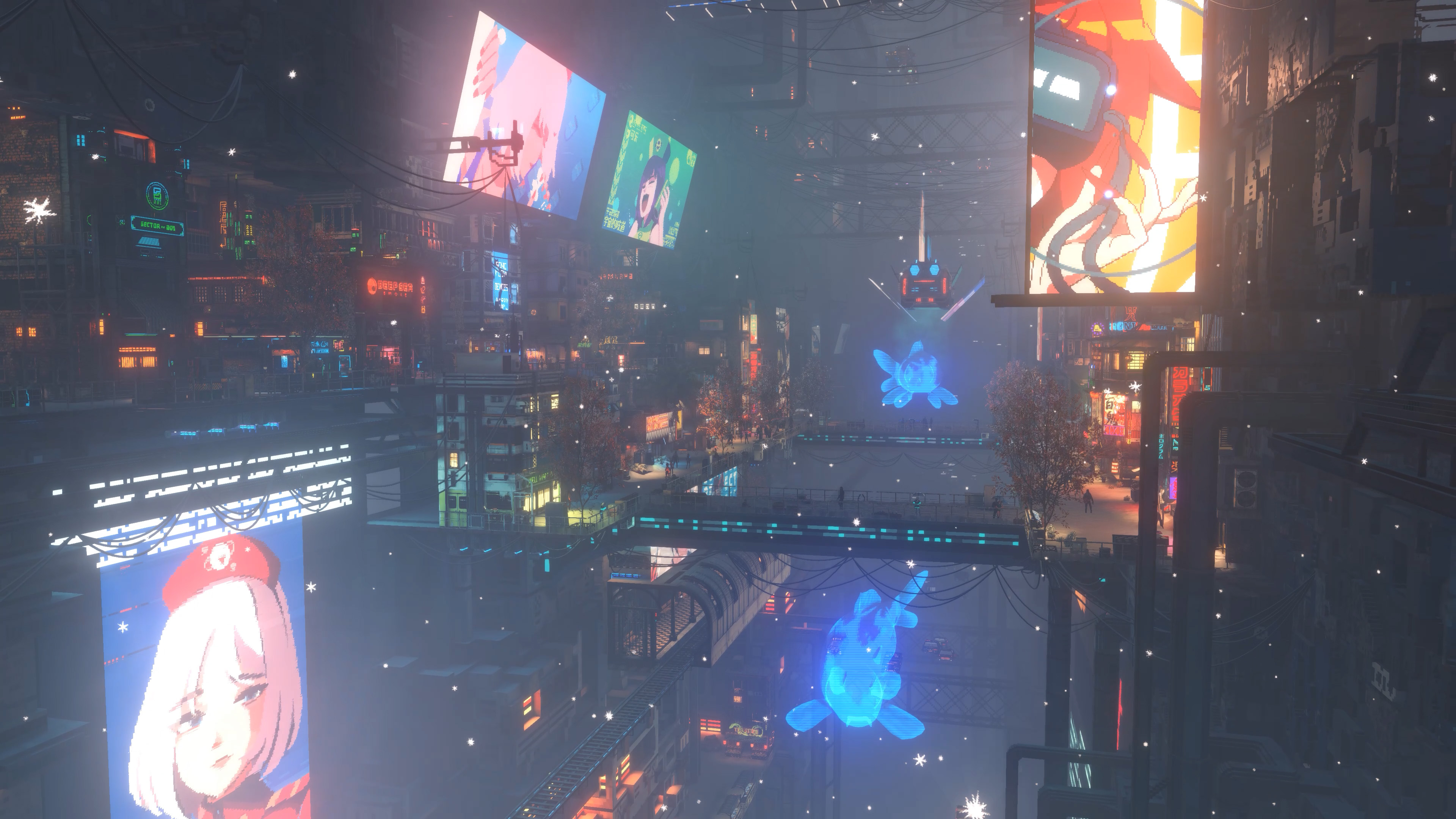 Nivalis Nights - Background 2