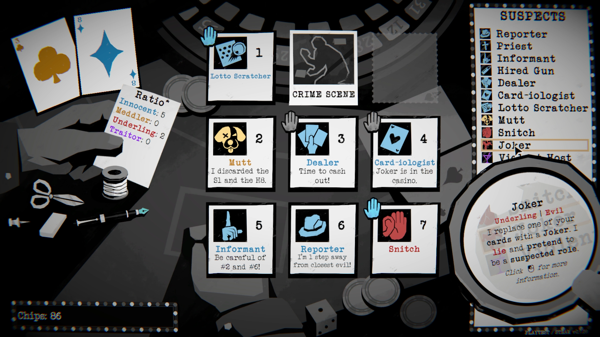 Dupery: A Game of Solo Deduction - Background 2